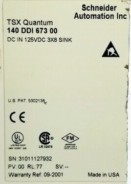 140DDI67300 | Schneider Electric I/O Modules